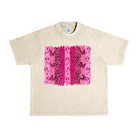 Sandshell Breast Cancer Brushstrokes Urban Heavy Tee - texasbilliewilder