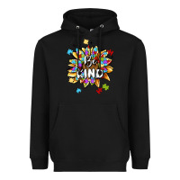 Black be kind Heavyweight Hoodie - MaliasSmallBusiness