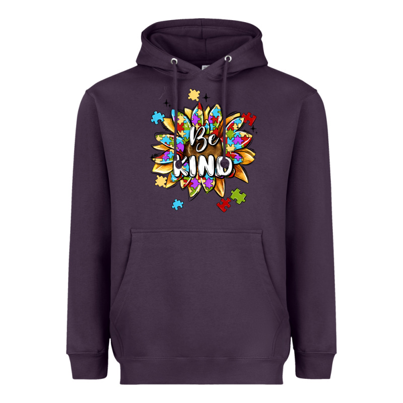 Be Kind Heavyweight Hoodie by MaliasSmallBusiness | Teevron