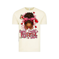 Vintage Arctic cupid's favorite postal worker afro messy bun Vintage Tee - texasbilliewilder