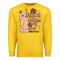 Lemon valentine jesus fills my cup Premium Sweatshirt - MaliasSmallBusiness