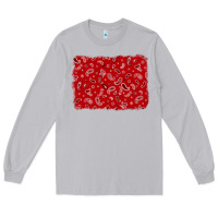 Moon Dust bandana background Long Sleeve Tee - AdoDesignShop