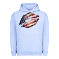 Pigment Grape Ice American Flag Lips Urban Hoodie - Bettercallsaul