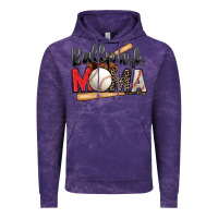 Cloud Purple ballpark mama baseball Vintage Hoodie - Zillion Design Studio