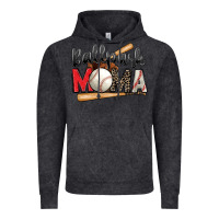 Vintage Black ballpark mama baseball Vintage Hoodie - Zillion Design Studio