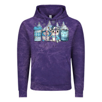 Cloud Purple winter coffee Vintage Hoodie - JahusDesignShop