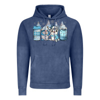 Vintage Denim winter coffee Vintage Hoodie - JahusDesignShop