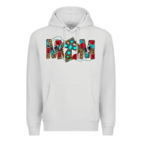 Dove Grey Western Mom With Cross Premium Hoodie - BundleAndBundleShop