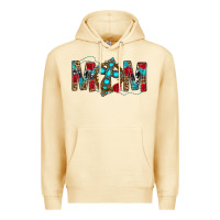 Western Mom With Cross Premium Hoodie | Teevron