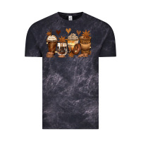 Cloud Black melanin afro coffee cups Vintage Tee - Zillion Design Studio