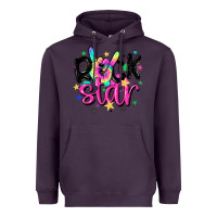 Plum rock star Heavyweight Hoodie - MaliasSmallBusiness