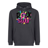 Smoke rock star Heavyweight Hoodie - MaliasSmallBusiness