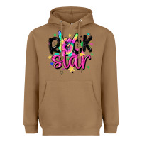 Toasted Coconut rock star Heavyweight Hoodie - MaliasSmallBusiness