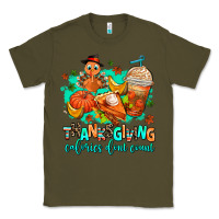 Army Green thanksgiving calories dont count Classic Tee - AdoDesignShop