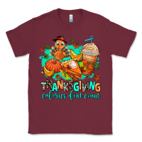 Burgundy thanksgiving calories dont count Classic Tee - AdoDesignShop