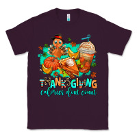 Plum thanksgiving calories dont count Classic Tee - AdoDesignShop