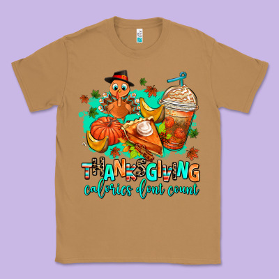 Thanksgiving Calories Dont Count Classic Tee Designed By Adodesignshop