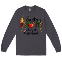 Smoke santa's favorite student assistant Long Sleeve Tee - AdoDesignShop