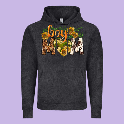 Boy Mom Vintage Hoodie Designed By Texasbilliewilder