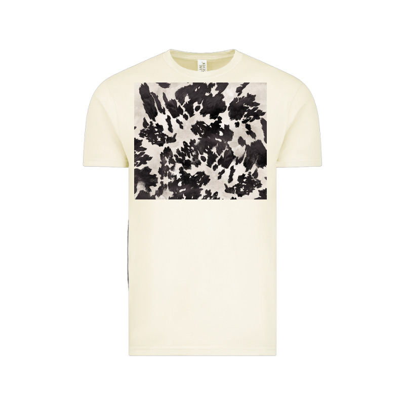Black And White Cowhide Tumbler Vintage Tee by BarkalooDesign | Teevron