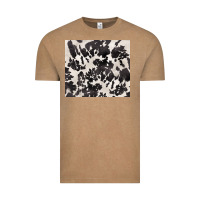 Vintage Coffee black and white cowhide tumbler Vintage Tee - BarkalooDesign