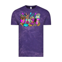 Cloud Purple hair hustler coffee cups Vintage Tee - Zillion Design Studio