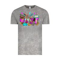 Cloud Rock hair hustler coffee cups Vintage Tee - Zillion Design Studio