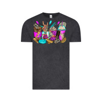 Vintage Black hair hustler coffee cups Vintage Tee - Zillion Design Studio