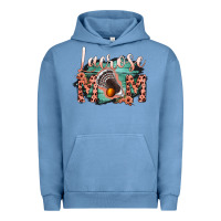 Pigment Pebble Blue Lacrose Mom Urban Hoodie - Bettercallsaul