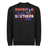 Black American heart southern soul Heavyweight Sweatshirt - texasbilliewilder
