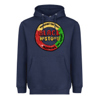 Navy honoring the past inspiring future Heavyweight Hoodie - MaliasSmallBusiness