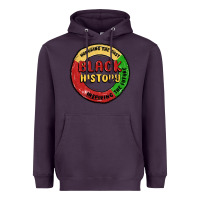 Plum honoring the past inspiring future Heavyweight Hoodie - MaliasSmallBusiness