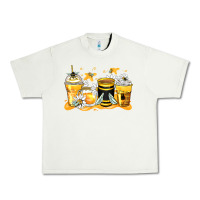 Pistachio bumble bee coffee cups Urban Heavy Tee - Zillion Design Studio