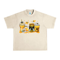 Sandshell bumble bee coffee cups Urban Heavy Tee - Zillion Design Studio
