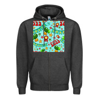 Charcoal Heather class of 2022 graduation seamless pattern Zipper Hoodie - BundleAndBundleShop