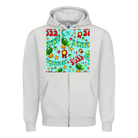 Dove Grey class of 2022 graduation seamless pattern Zipper Hoodie - BundleAndBundleShop