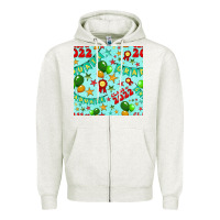 Oatmeal Heather class of 2022 graduation seamless pattern Zipper Hoodie - BundleAndBundleShop