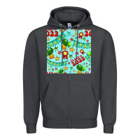 Smoke class of 2022 graduation seamless pattern Zipper Hoodie - BundleAndBundleShop