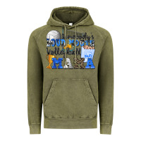 Vintage Olive somebody's loud mouth volleyball mama Vintage Hoodie - Zillion Design Studio