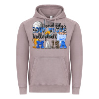 Vintage Zinc somebody's loud mouth volleyball mama Vintage Hoodie - Zillion Design Studio