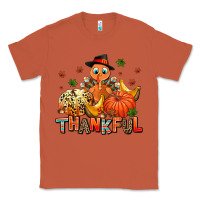 Copper thankful pumpkins and turkey Classic Tee - AdoDesignShop