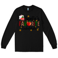 Black santa's favorite substitute Long Sleeve Tee - AdoDesignShop