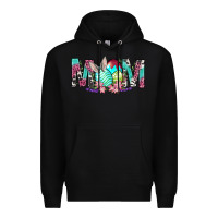 Black Western Mom With Easter Premium Hoodie - BundleAndBundleShop