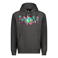 Charcoal Heather Western Mom With Easter Premium Hoodie - BundleAndBundleShop