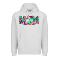 Dove Grey Western Mom With Easter Premium Hoodie - BundleAndBundleShop