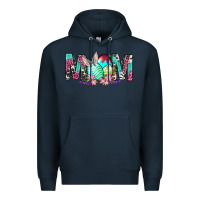 Navy Western Mom With Easter Premium Hoodie - BundleAndBundleShop