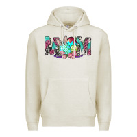 Oatmeal Heather Western Mom With Easter Premium Hoodie - BundleAndBundleShop