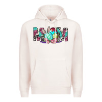 Pale Pink Western Mom With Easter Premium Hoodie - BundleAndBundleShop