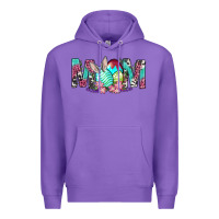 Purple Western Mom With Easter Premium Hoodie - BundleAndBundleShop