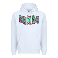 White Western Mom With Easter Premium Hoodie - BundleAndBundleShop
